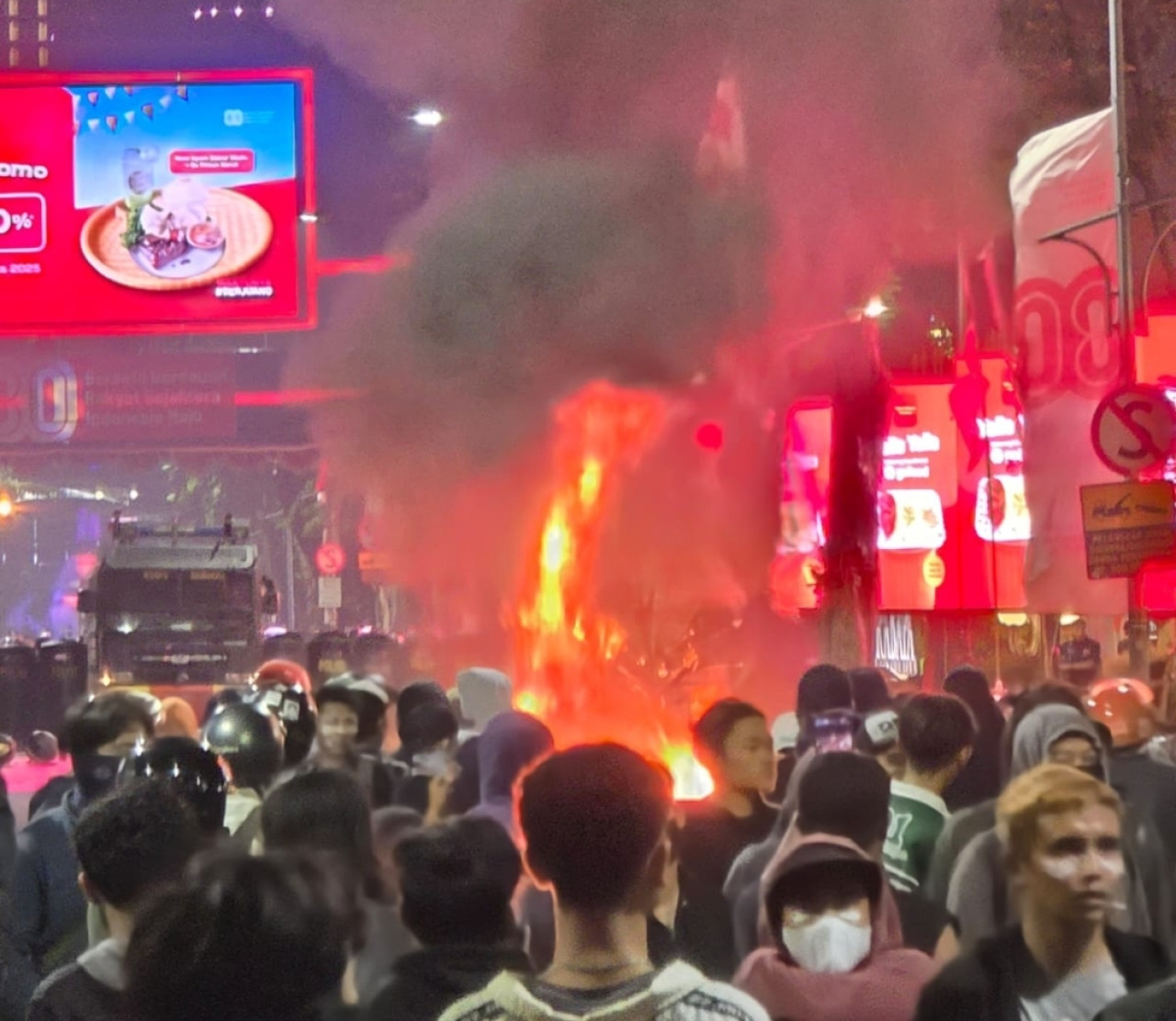 Pos Polisi di Jalan Pemuda Surabaya