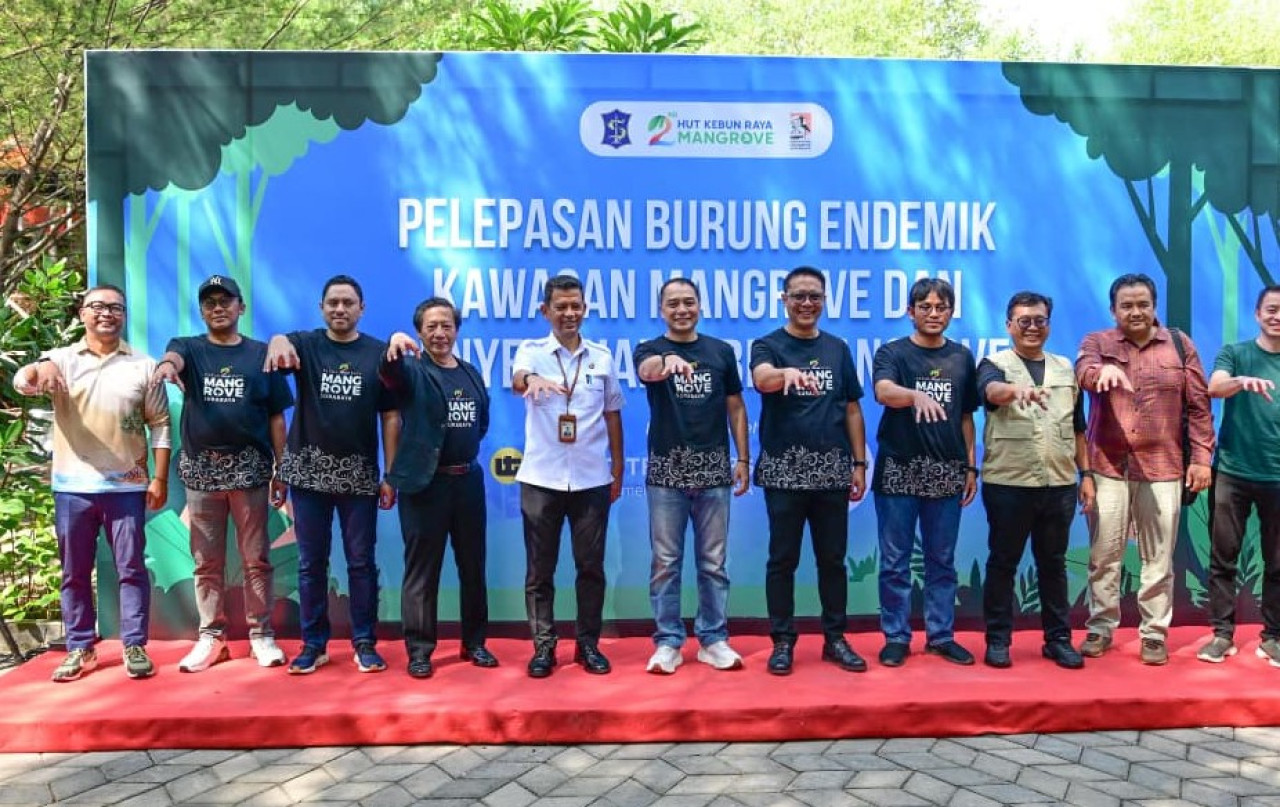 Surabaya siap jadi pilot project pengrmbangan mangrove dunia