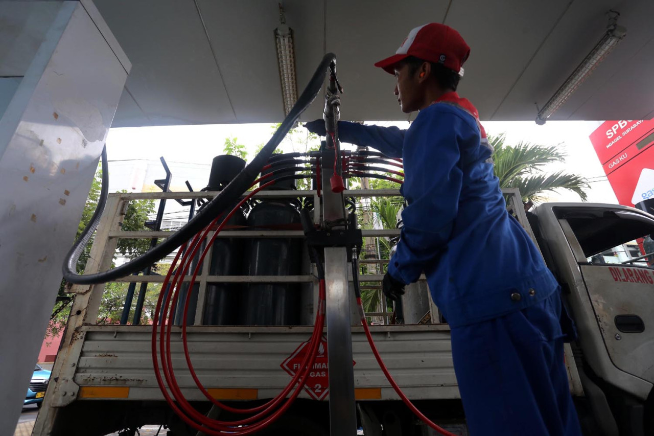 Dengan hadirnya BBG, PGN wilayah SOR III memiliki solusi energi lengkap yang ramah lingkungan dan efisien bagi masyarakat. PGN SOR III melayani berbagai sektor pelanggan melalui jaringan pipa gas dan infrastruktur pendukung, serta melalui Gagas dengan produk CNG termasuk BBG untuk transportasi. (Foto: Ali Masduki/JatimNow.com).