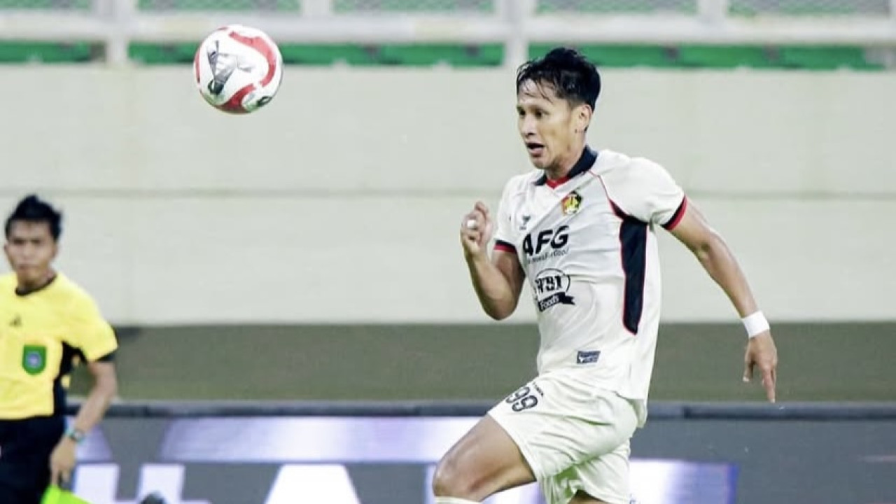 Striker Persik Kediri Yandi Sofyan. (Foto: Persik Kediri/jatimnow.com)