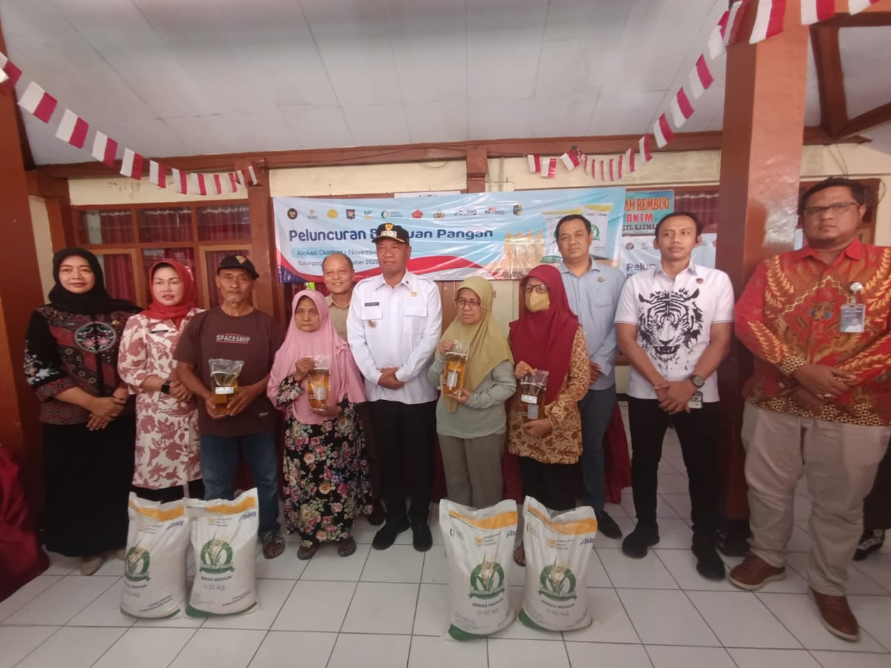 Bupati Tulungagung Berpesan Bantuan Pangan Tidak Dijual Kembali