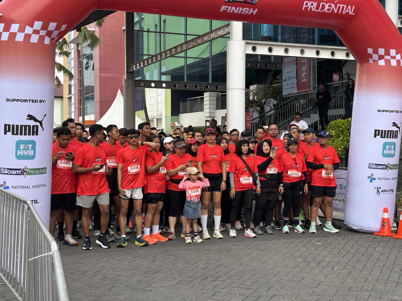 PRUActive Family untuk ketiga kalinya, di Surabaya Town Square (foto: Prudential for jatimnow.com)