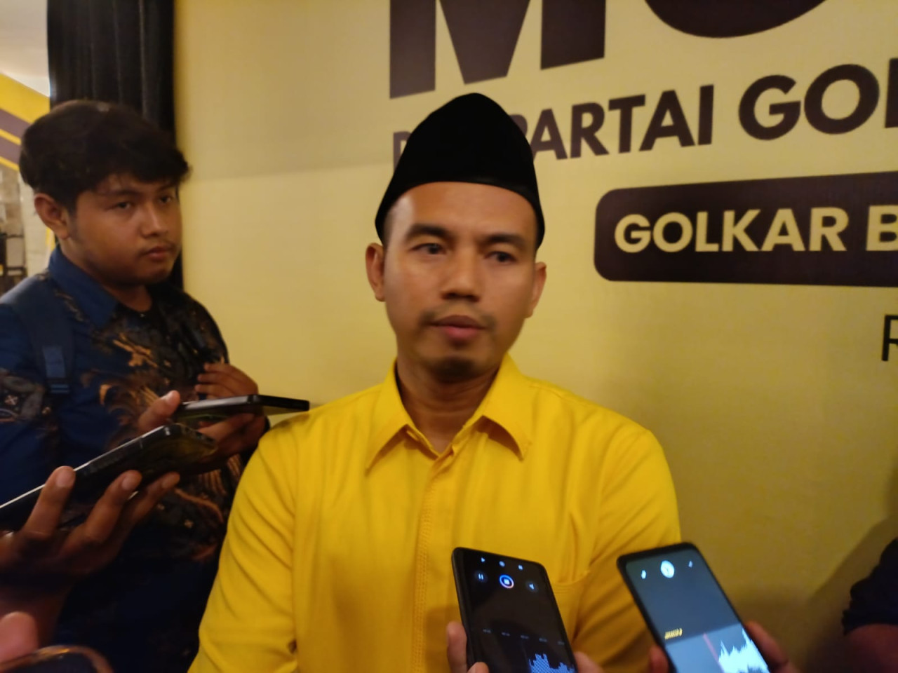 Foto: Ketua DPD Golkar Tulungagung, Jairi Irawan. (Bramanta/jatimnow.com)