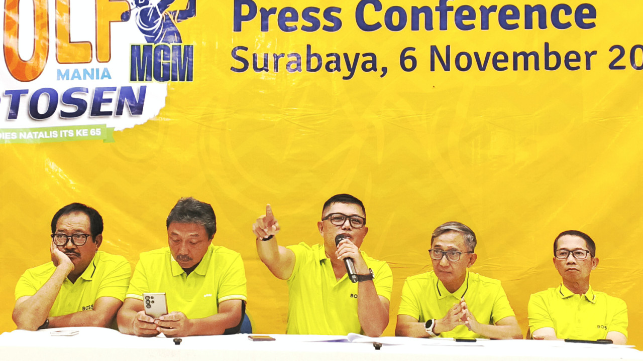 JOTOSEN MGM 2025, 430 Pegolf Ramaikan Dies Natalis ITS ke-65