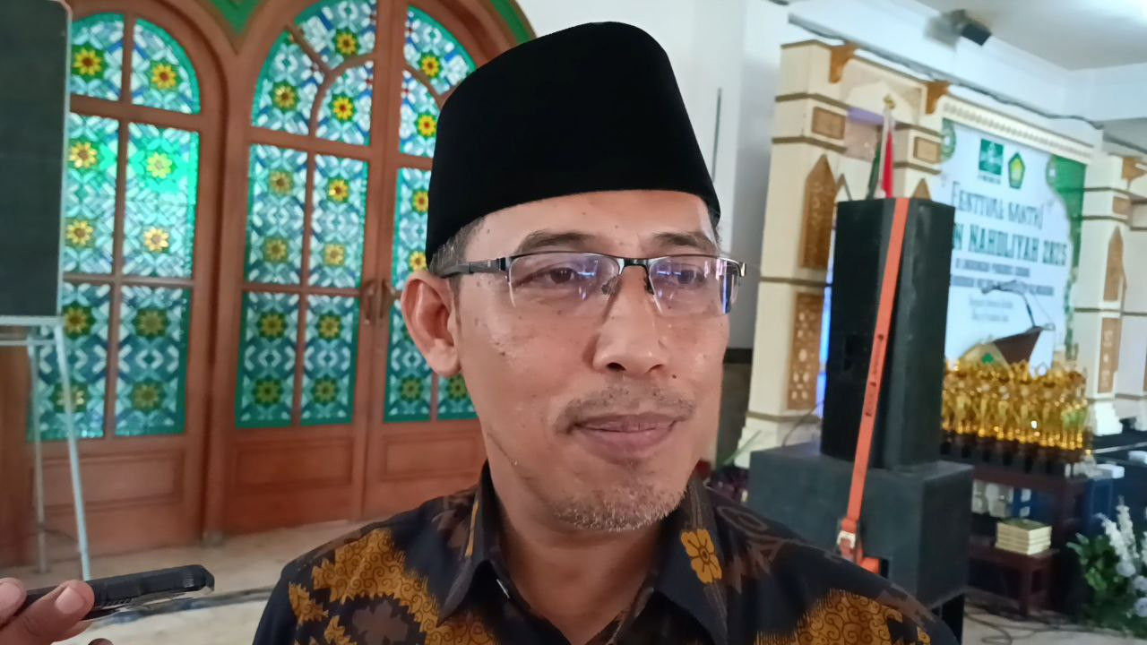 Foto: Ketua PCNU Tulungagung KH Bagus Ahmadi. (Bramanta/jatimnow.com)