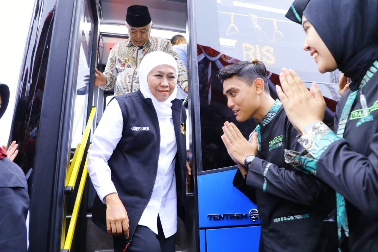 Trans Jatim Koridor 1 Malang Raya Resmi Beroperasi, Ini Pesan Khofifah