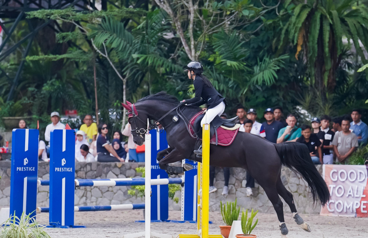 Keyza saat berkompetisi dalam Aragon Merdeka Master. (Foto/Dokumentasi Cikal)