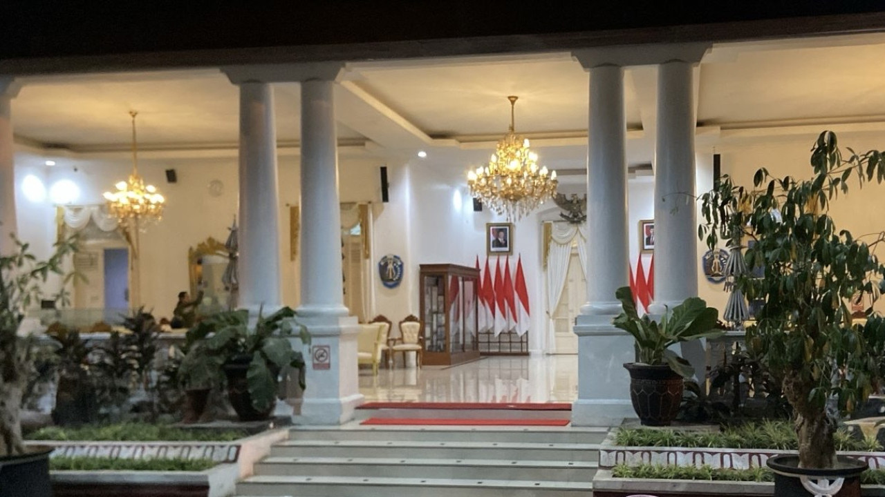 Suasana rumah dinas Bupati Ponorogo.