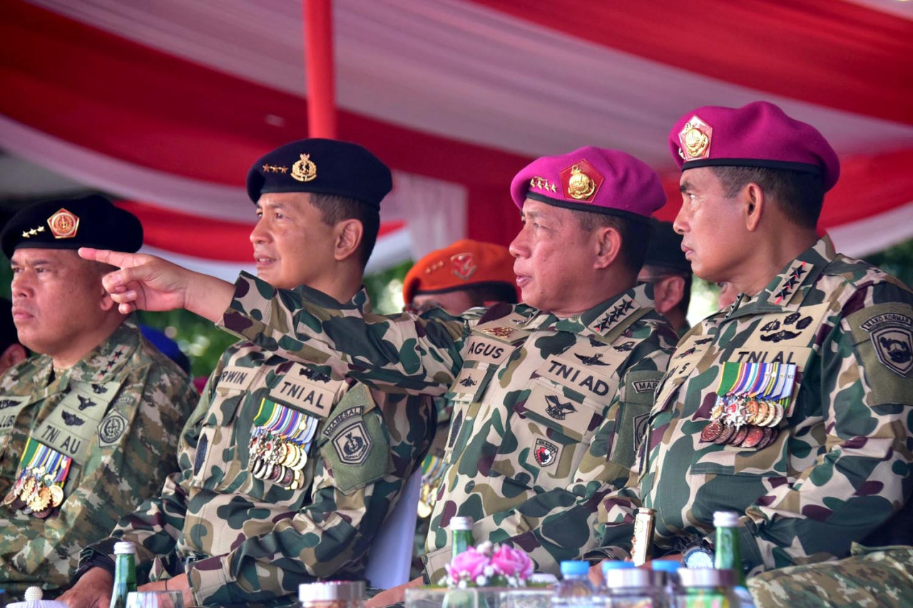 Panglima TNI Jenderal Agus Subiyanto Resmi Jadi Warga Kehormatan Baret Ungu