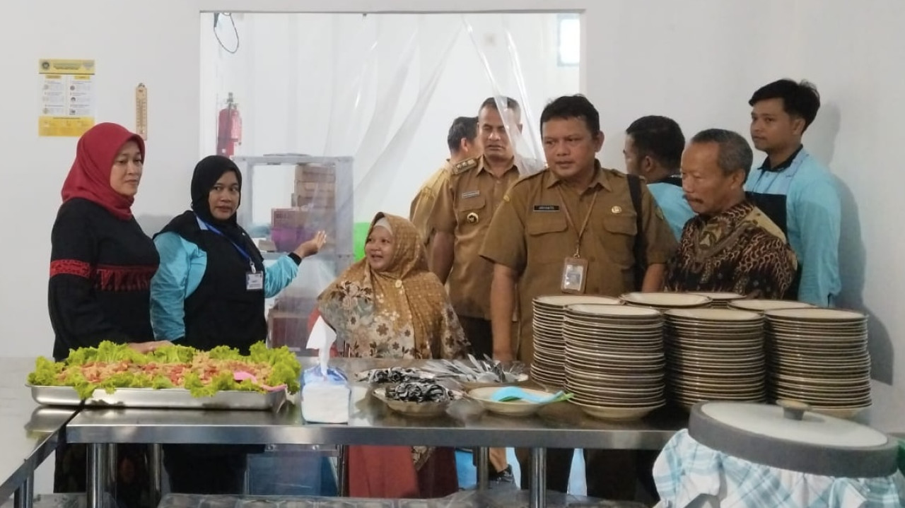 Peresmian SPPG Gadungan Kabupaten Kediri. (Foto: Nanik for jatimnow.com)