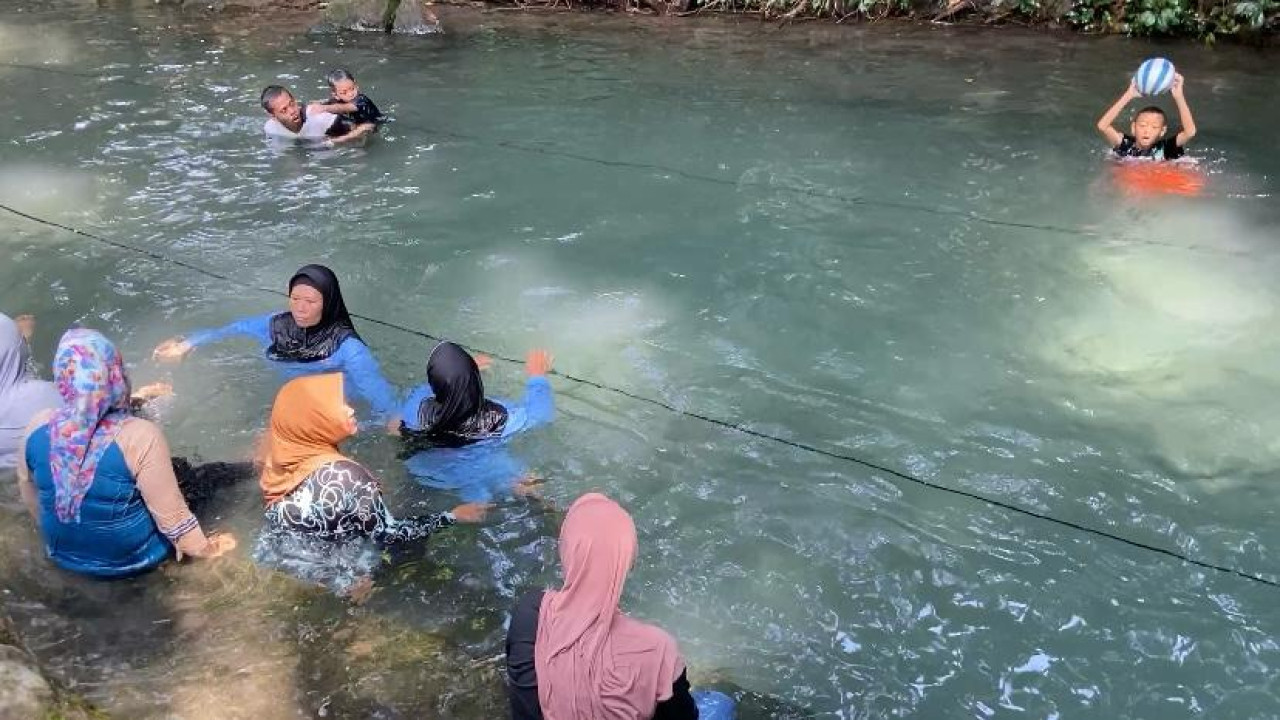 Sumber Sugih Waras, wisata murah meriah di Kediri. (Foto: Yanuar Dedy/jatimnow.com)