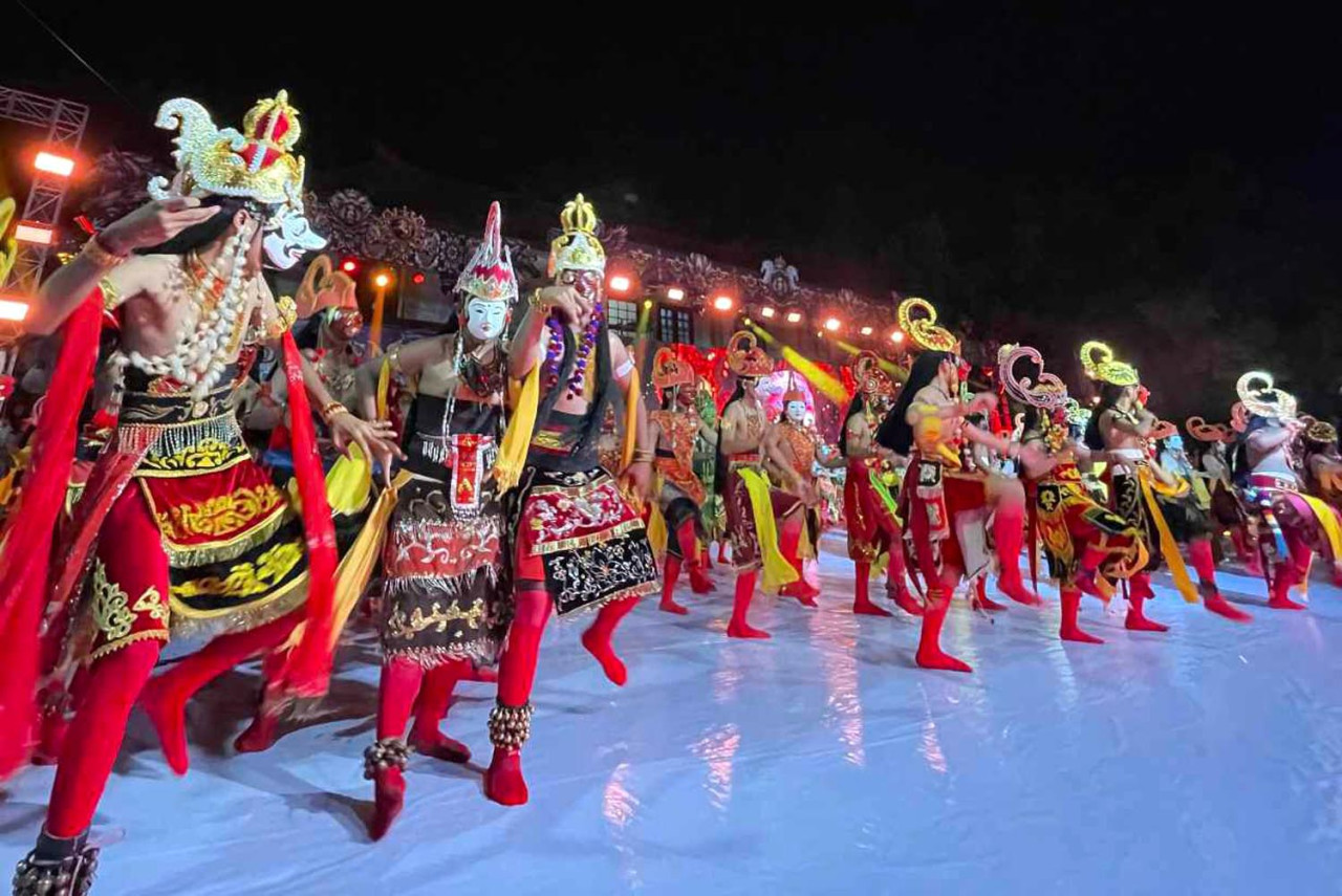 Tari 1.000 Topeng resmi masuk dalam 110 Kalender Event Wisata Sumenep 2026. (Foto: Humas Pemkab Sumenep for JatimNow.com)