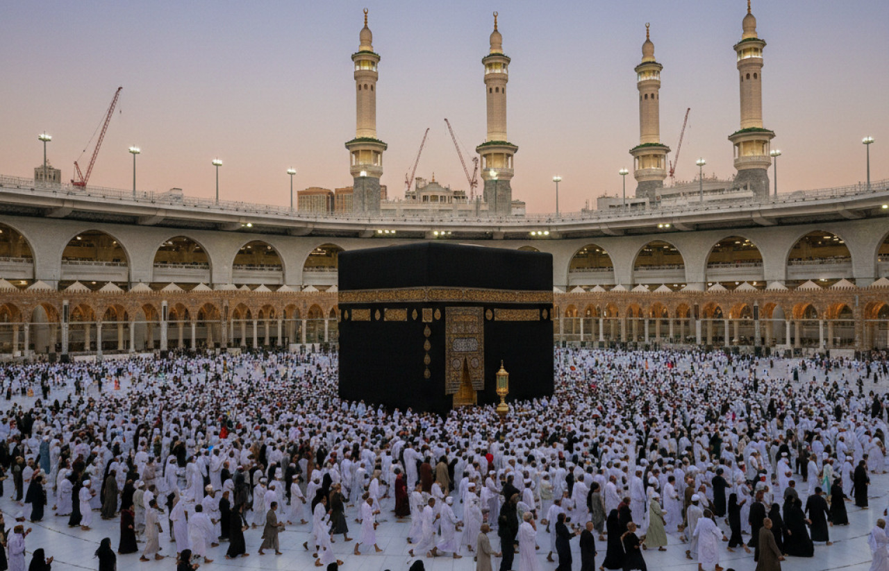 Bagi siapapun yang berinisiatif mengelola keberangkatan umrah perlu dipastikan memiliki izin PPIU yang sah. (Foto: Ilustrasi/Gemini)