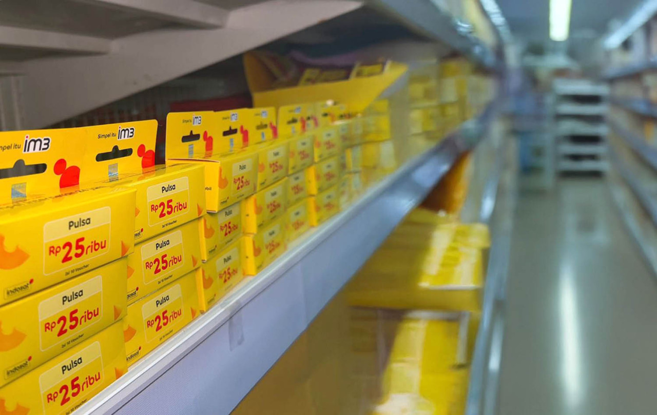 Kabar Gembira, Warung Bisa Kulakan Pulsa Murah di Indogrosir
