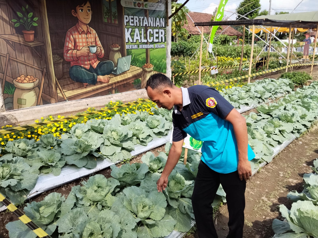Urban Farming Culture Fest di Kabupaten Kediri. (Foto: Nanik for jatimnow.com)