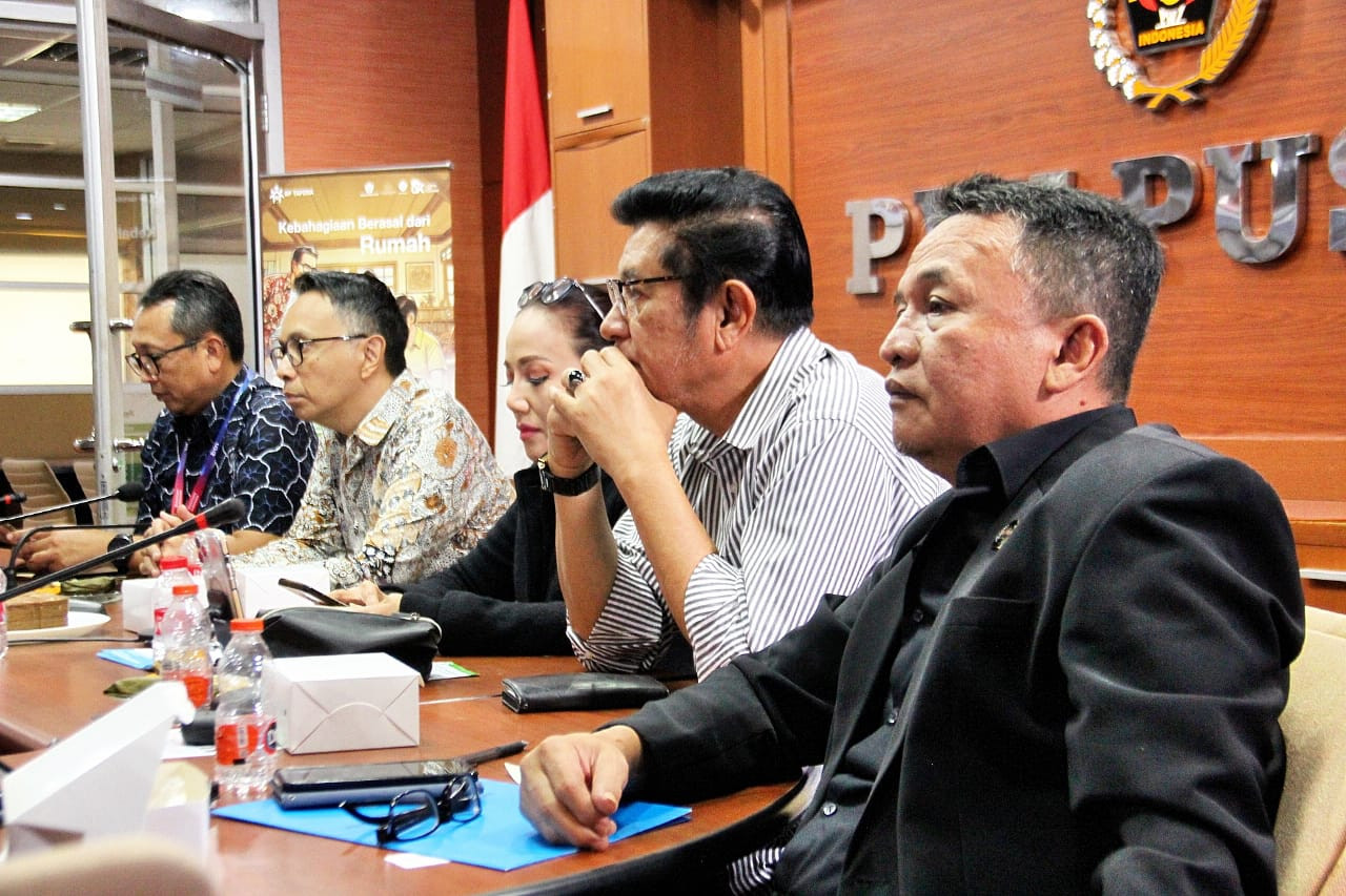 Acara sosialisasi program kepemilikan rumah subsidi bagi wartawan yang digelar di Sekretariat PWI Pusat. (Foto: PWI Pusat)