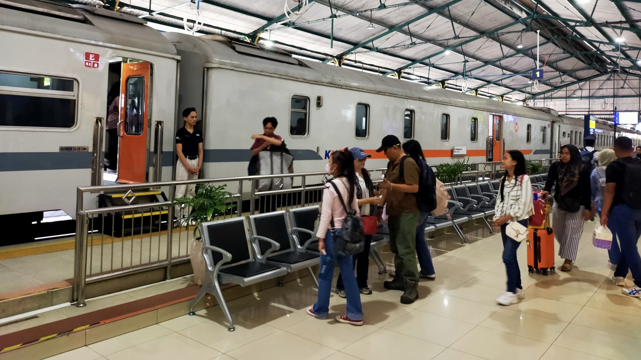 Suasana di stasiun wilayah Daop 7 Madiun. (Foto: KAI Daop 7/jatimnow.com)