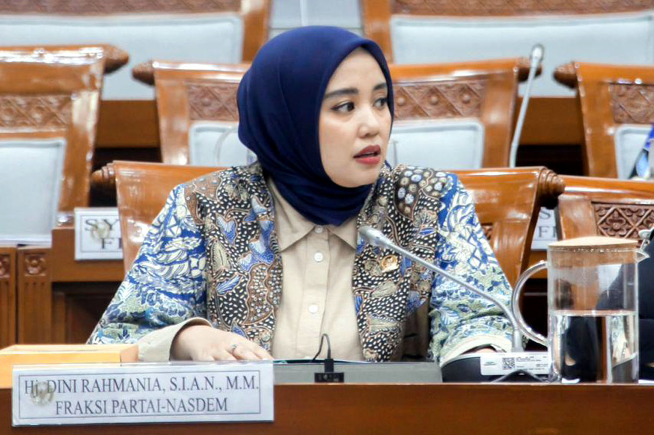 Anggota Komisi VIII DPR RI, Dini Rahmania. (Foto: Tim Media Center/jatimnow.com)