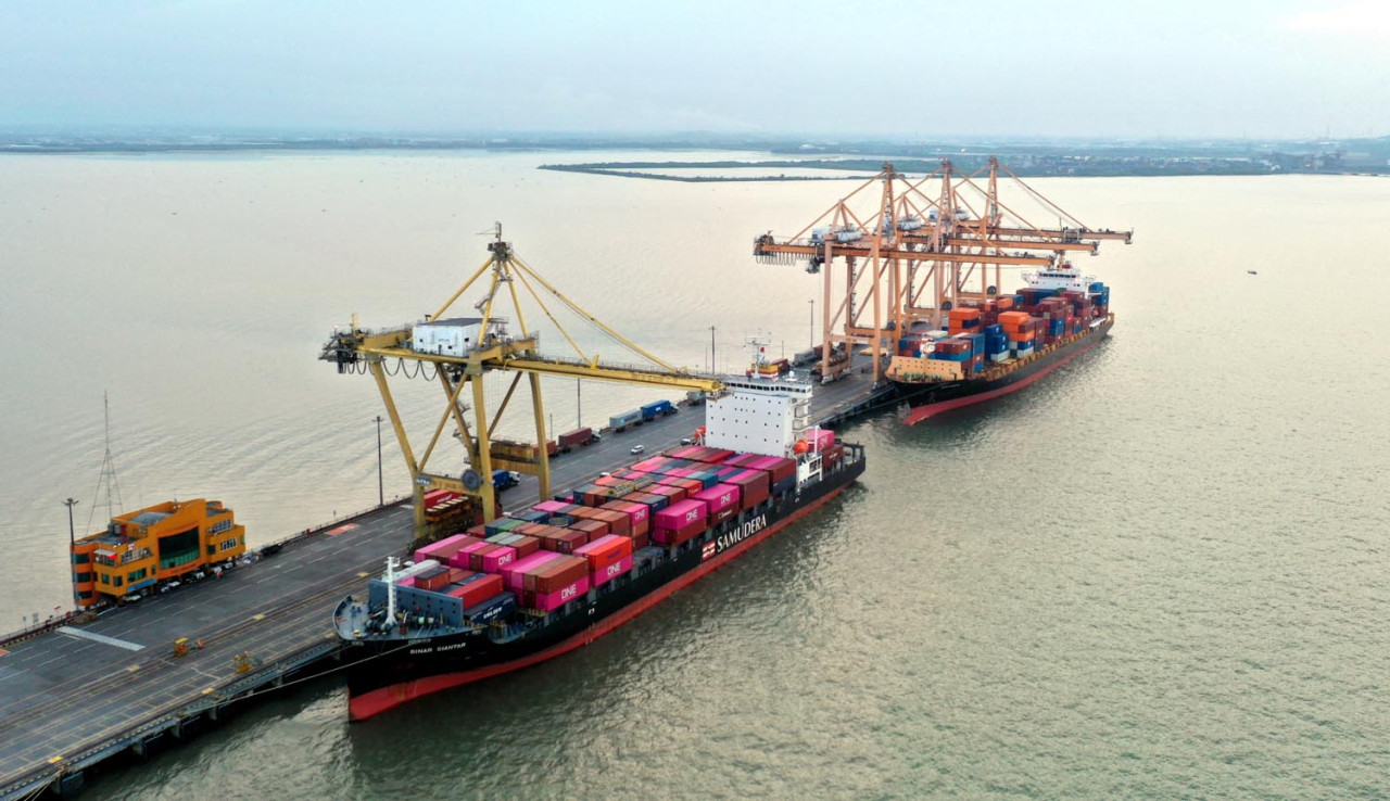 Solusi untuk ekspor barang satuan adalah dengan menggunakan layanan LCL. (Foto/Dokumentasi TPS)