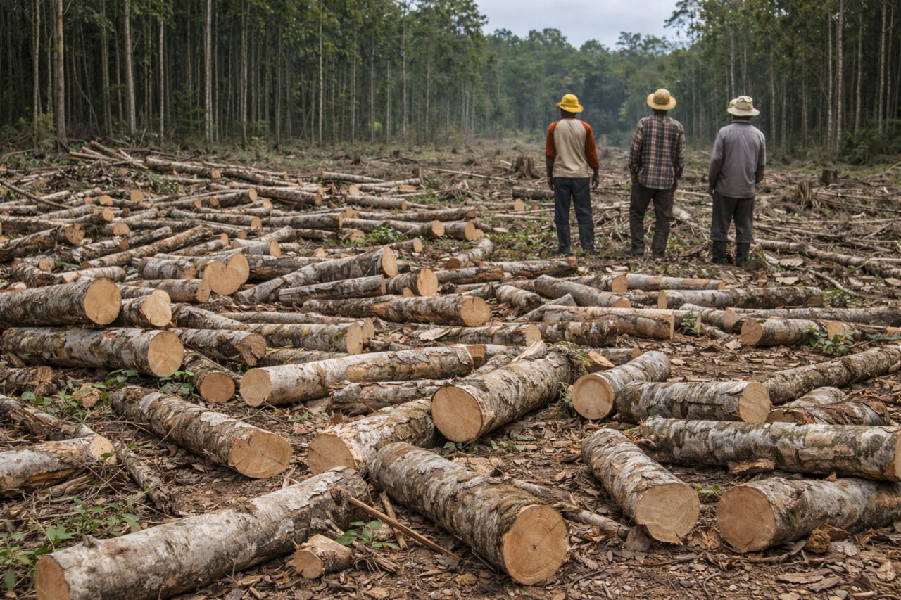 Negara harus bertanggung jawab atas izin yang diterbitkan di atas ruang hidup masyarakat yang kini menjadi episentrum bencana. (Foto: Ilustrasi AI/Dokumentasi Contentro)
