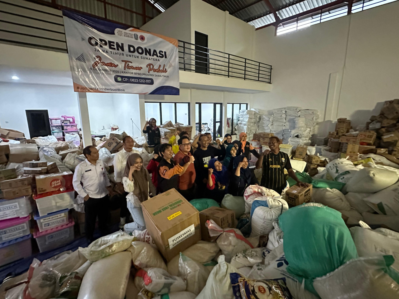 BPBD Kirim Bantuan Pemprov dan Warga Jatim untuk Sumatera-Aceh