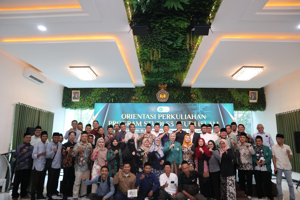 Orientasi perkuliahan program S3 Studi Islam Unisda Lamongan. (Foto: Adyad Ammy Iffansah/jatimnow.com)