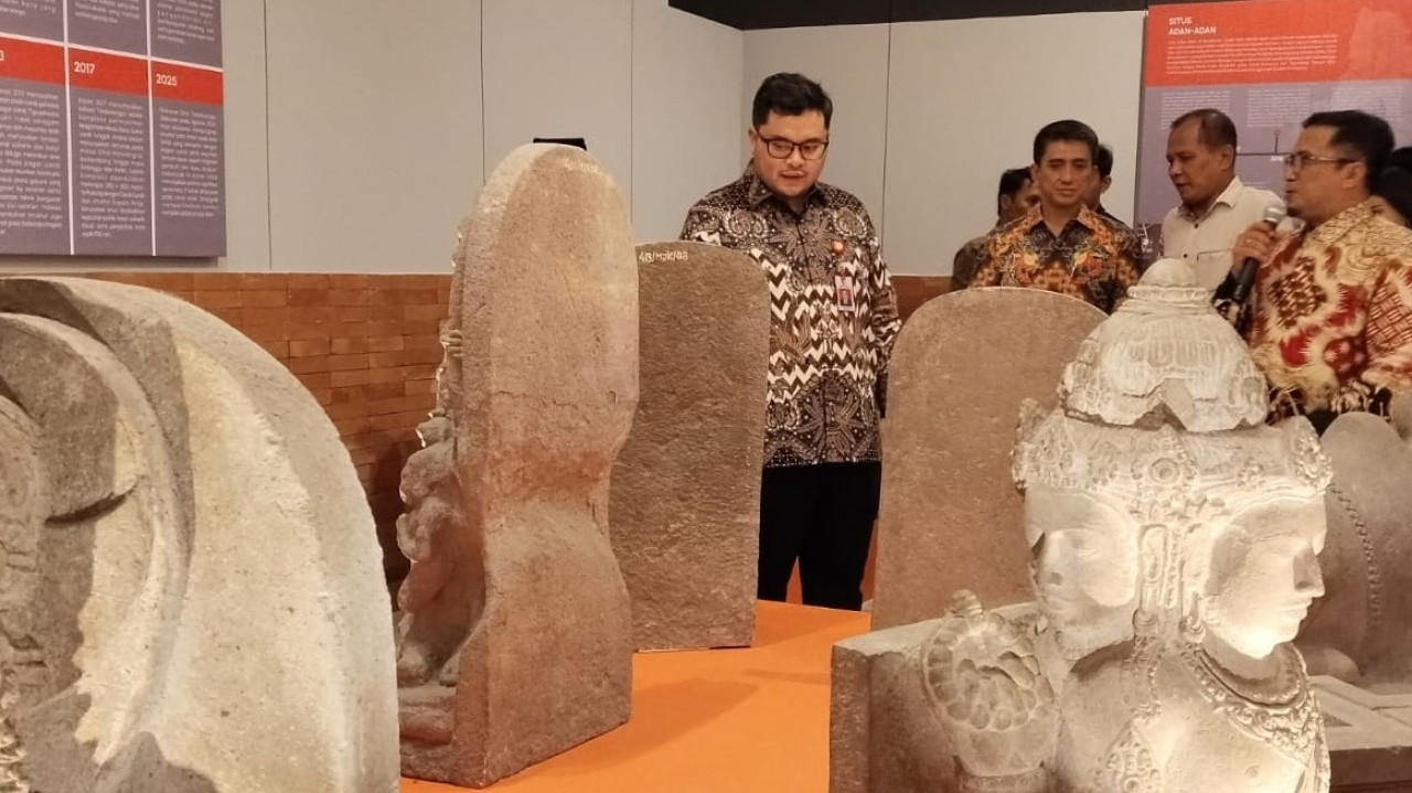 Mas Dhito saat membuka Museum Sri Aji Joyoboyo Kediri. (Foto: Pemkab Kediri/jatimnow.com)