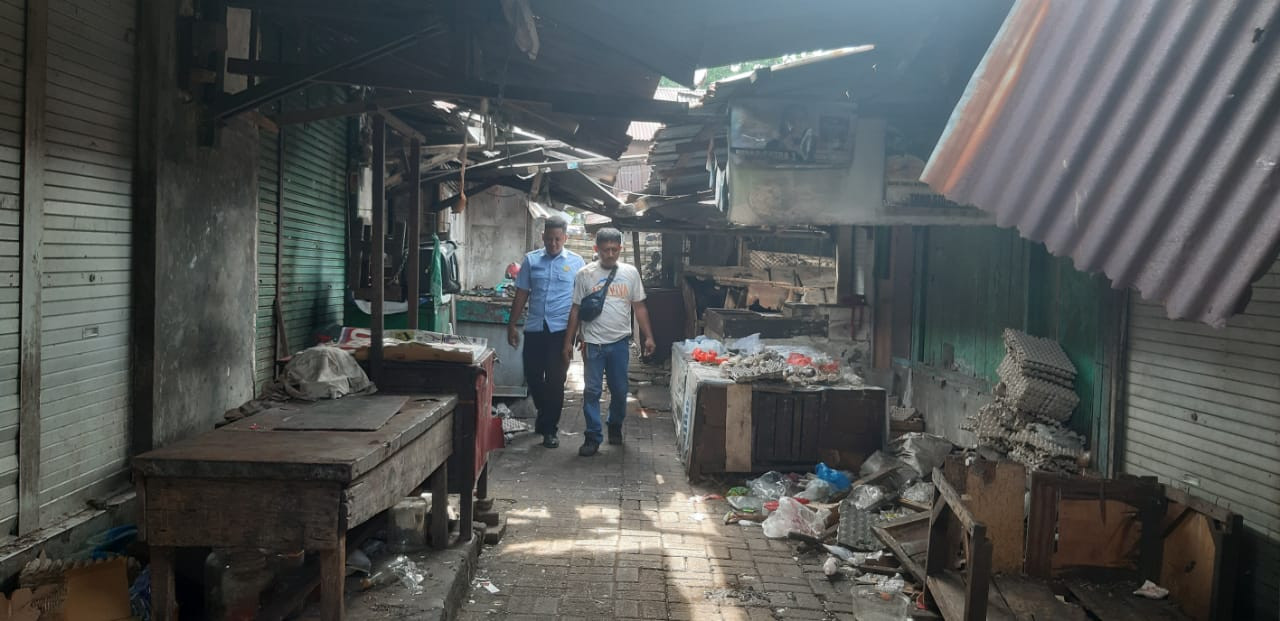 Sejumlah kios telah tutup