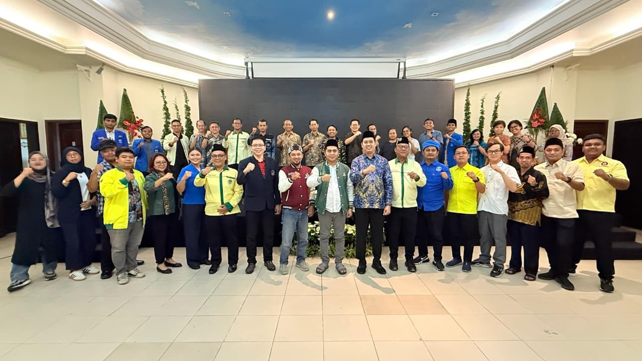 Forum Pemuda Lintas Agama Jatim bertemu di Citraland Surabaya untuk memupuk harmoni. GP Ansor, Muhammadiyah, hingga Pemuda Katolik bersatu cegah gesekan. (Foto: GP Ansor/jatimnow.com)