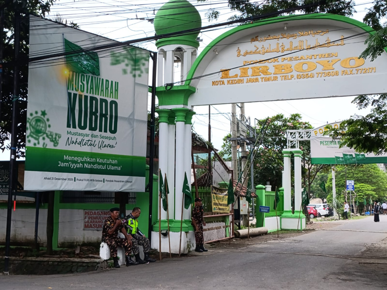 Foto: Ponpes Lirboyo di Kediri. (Bramanta/jatimnow.com)
