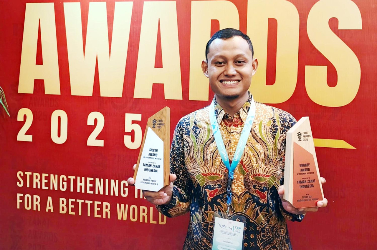 Taman Zakat Sabet Dua Penghargaan Nasional di Zakat Award 2025