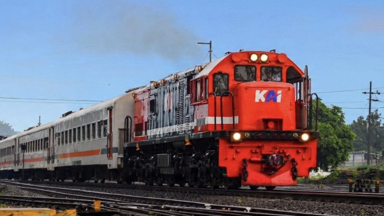 Kereta Api Pandanwangi relasi Jember-Ketapang PP. (Foto: Daop 9/jatimnow.com)