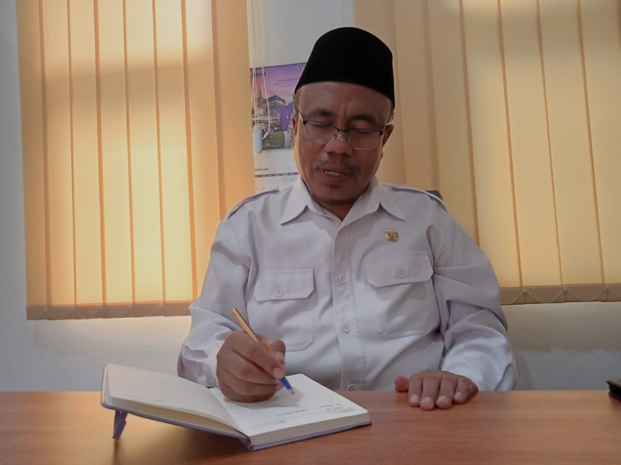 Foto: Kepala Kantor Kementerian Haji dan Umroh Kabupaten Tulungagung, Suryani. (Bramanta/jatimnow.com)