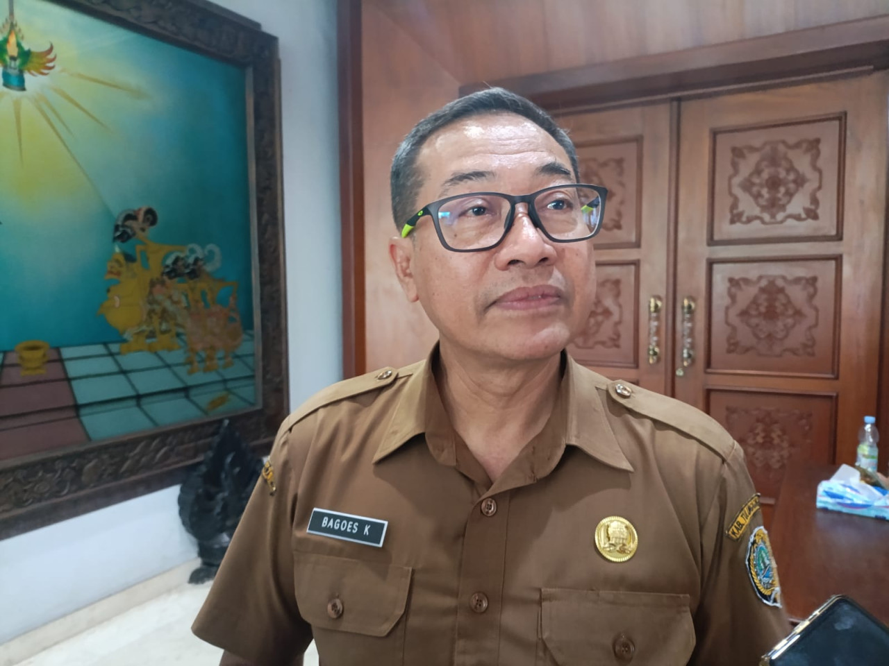 Foto: Ketua Satgas MBG Tulungagung, Johanes Bagus Kuncoro. (Bramanta/jatimnow.com)