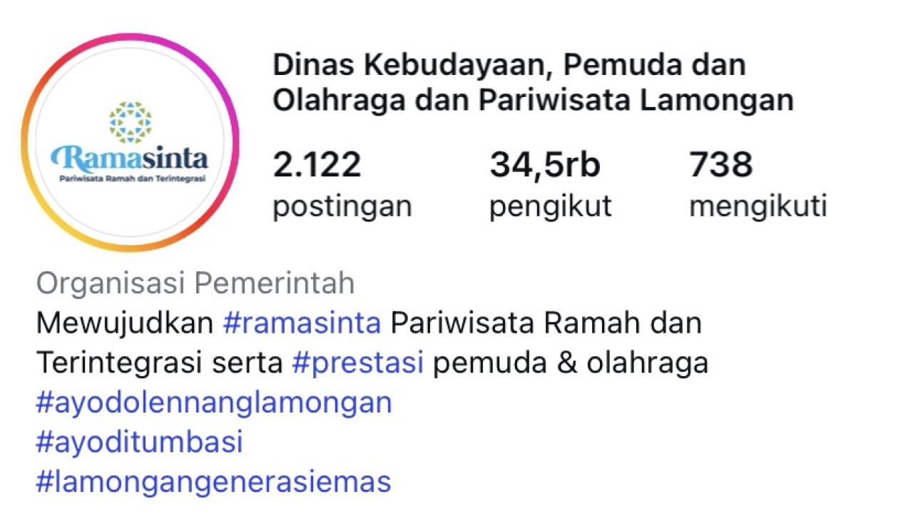 Akun IG Disbudporapar Lamongan Diretas Hacker Judol, Catut Nama Elon Musk