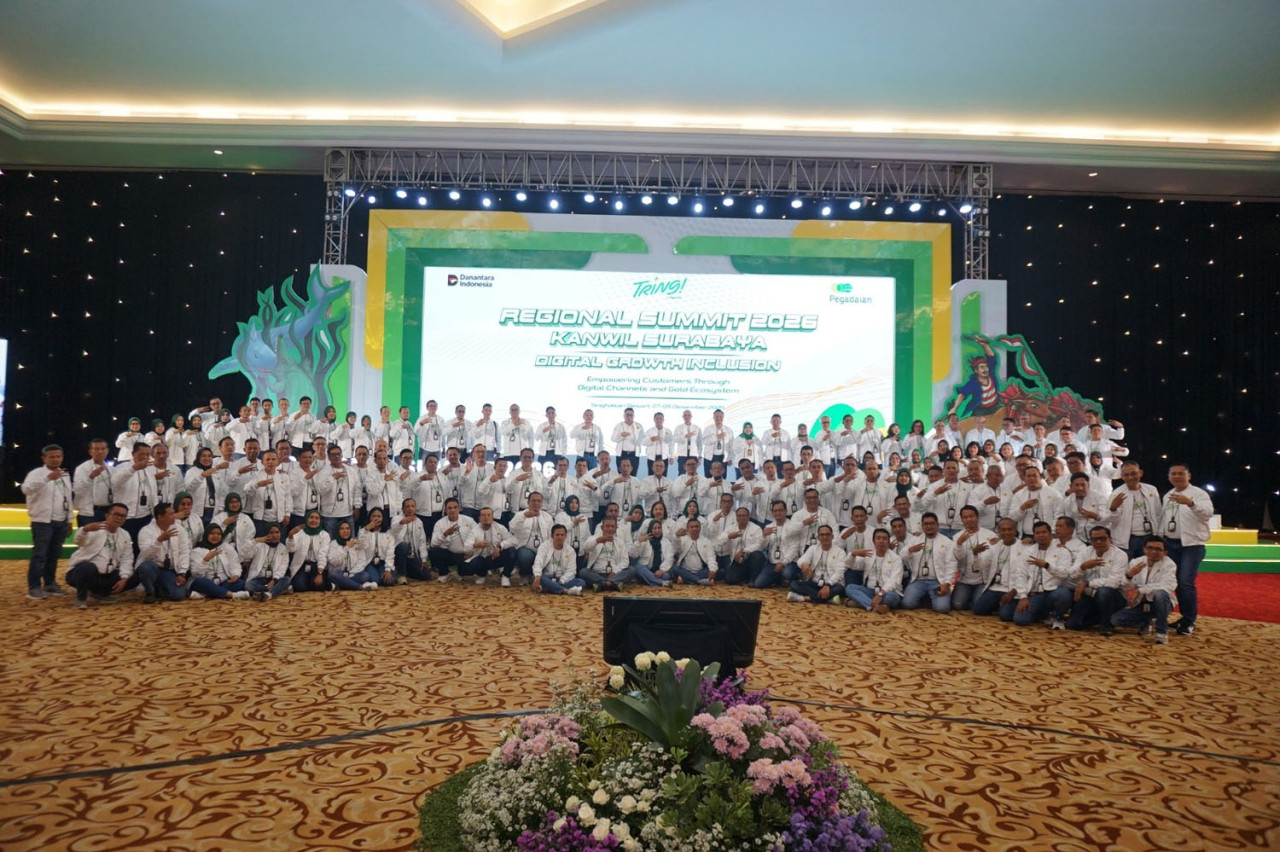 Pembiayaan Emas Pegadaian Surabaya Tembus Rp2 Triliun, Tertinggi Nasional