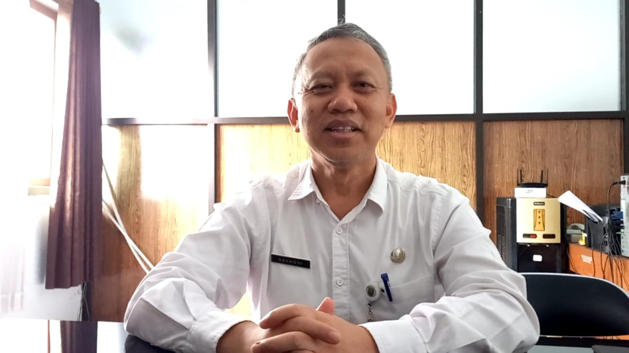 Foto: Plt Direktur RSUD dr Soedomo Trenggalek, Saeroni. (Bramanta/jatimnow.com)