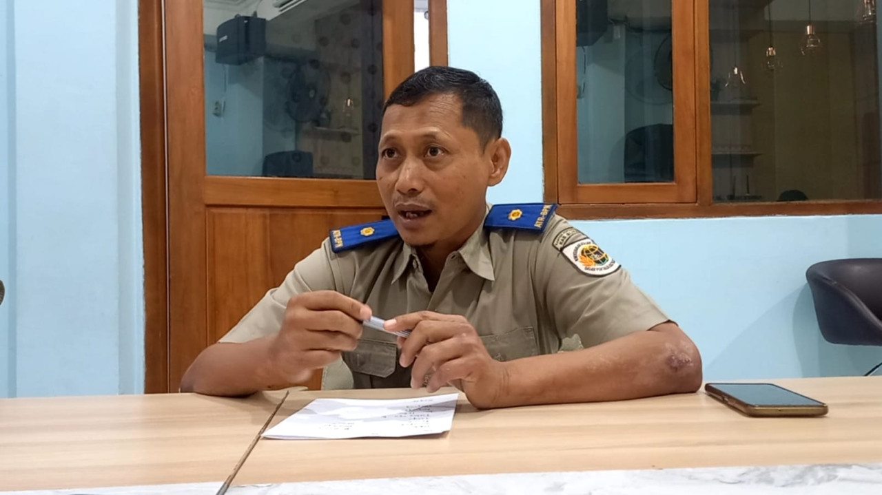 Foto: Sekretaris PTSL Tim 4 Kantah Tulungagung, Arif Rahman Hakim. (Bramanta/jatimnow.com)