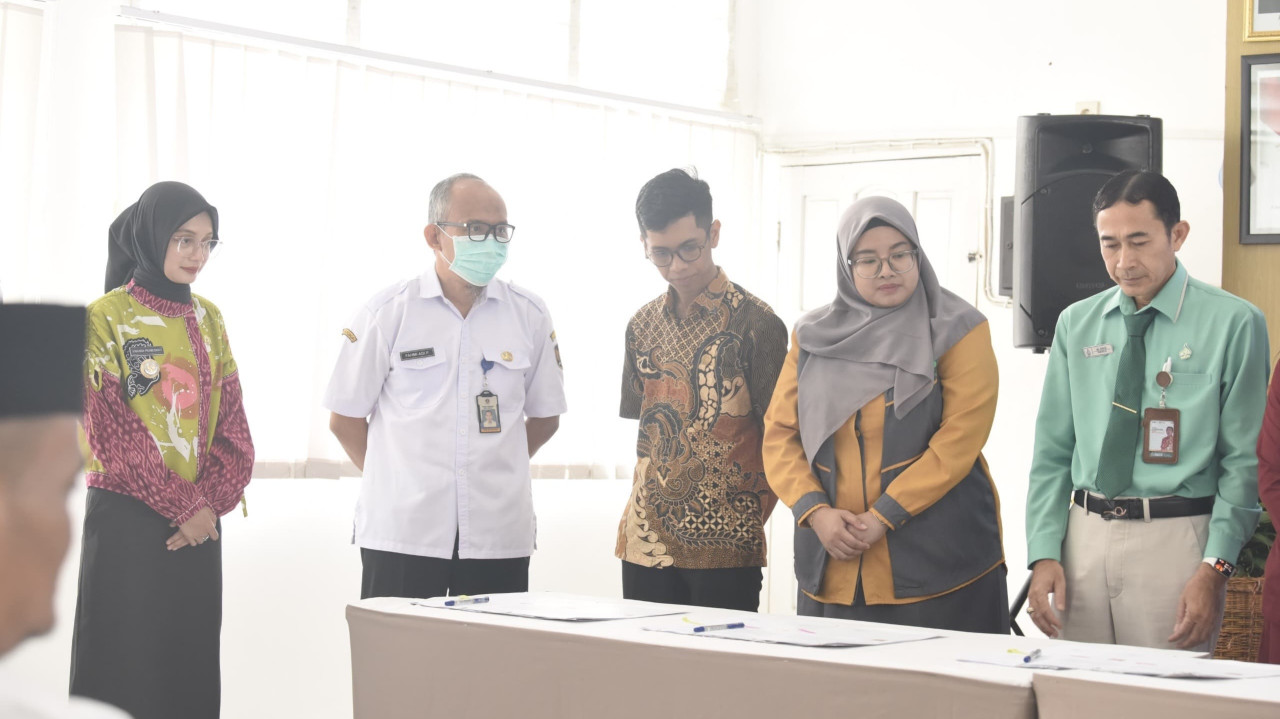 Mbak Vinanda saat melihat pelayanan kesehatan di Kota Kediri. (Foto: Pemkot Kediri/jatimnow.com