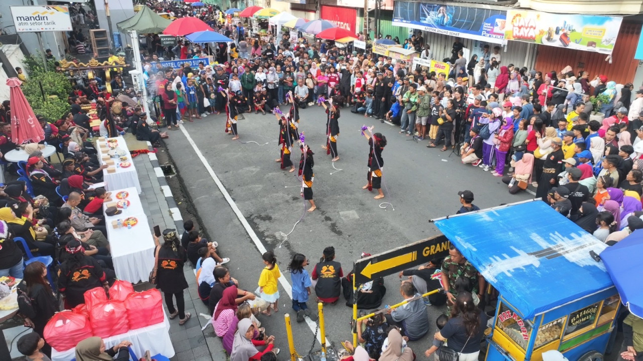 Suasana pengukuhan Pengurus Dewan Kesenian Jaranan Kota Kediri Wahyu Krida Budaya Masa Bhakti 2025–2028. (Foto: Pemkot Kediri/jatimnow.com)