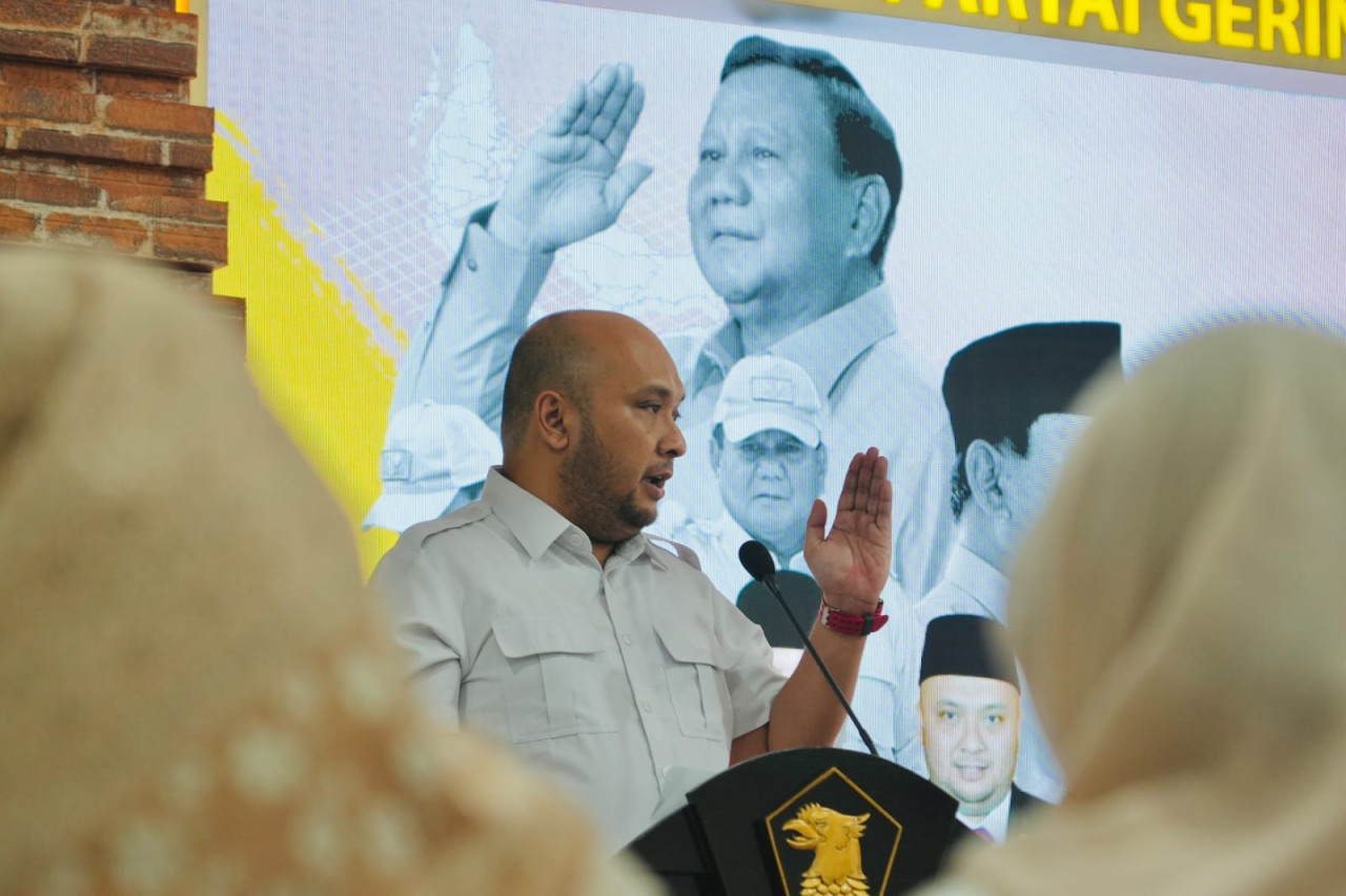 Bendahara Gerindra Jatim, Ferdians Reza Alvisa (foto: Alvis for jatimnow.com)