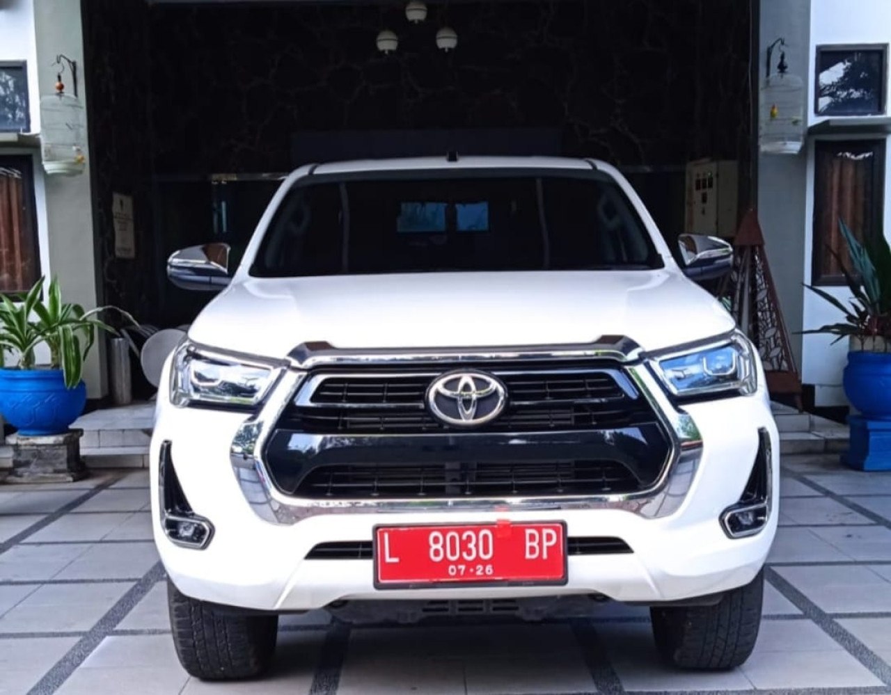 Tampang mobil operasional DLHK yang tak diketahui keberadaanya (istimewa)