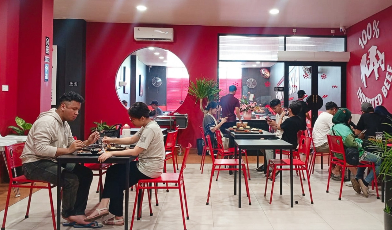 Kuliner Se'i Sapi ala Se'Indonesia di Malang. (Foto: Aris/jatimnow.com)