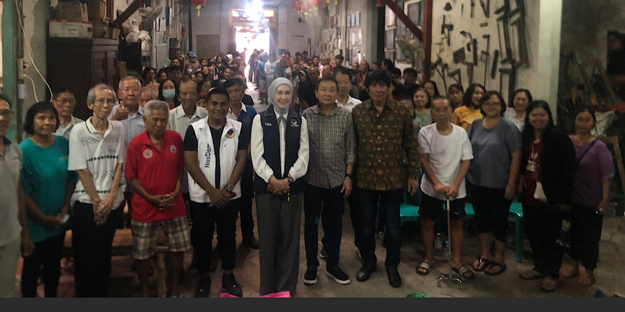 Kemeriahan Harmoni Imlek Nusantara: Dalam Keberagaman, Kita Rayakan Kebersamaan di Tambak Bayan dan Gedung Setan. (Foto: Fatkur Rizki/jatimnow.com)