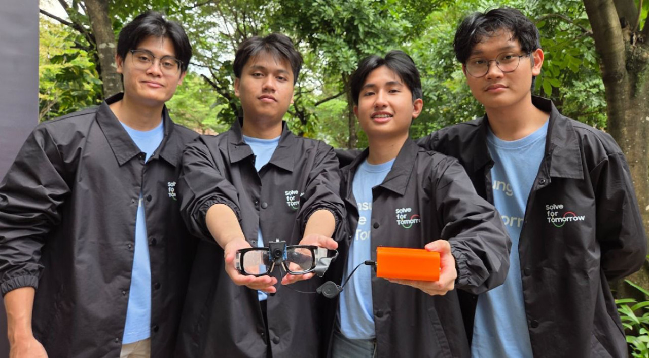 Tim Labmino dari UI terpilih sebagai SFT Global Ambassador lewat RunSight. (Foto/jatimnow.com)