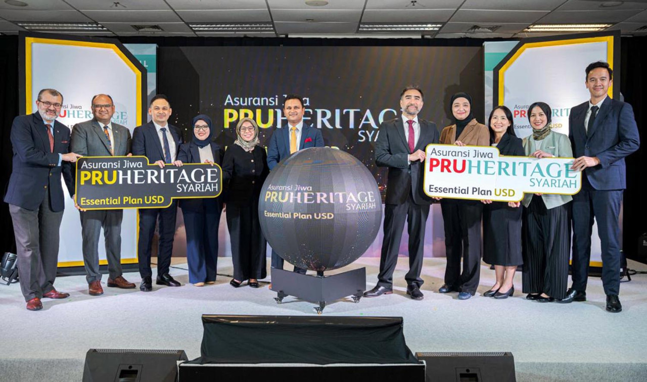 Prudential Syariah meluncurkan PRUHeritage Syariah Essential Plan USD guna melindungi nilai aset keluarga dari inflasi dan fluktuasi kurs global. (Foto:  Prudential/jatimnow.com)