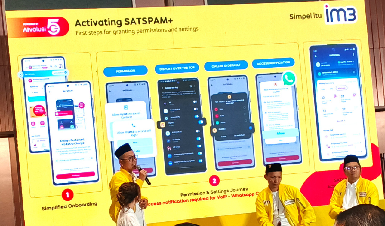 Penipuan Online Intai THR, Fitur Baru IM3 Blokir Telepon Asing Otomatis