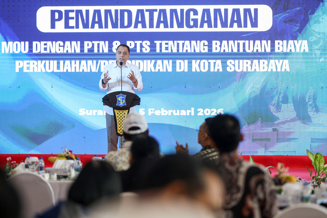 Sambutan Wali Kota Surabaya Eri Cahyadi