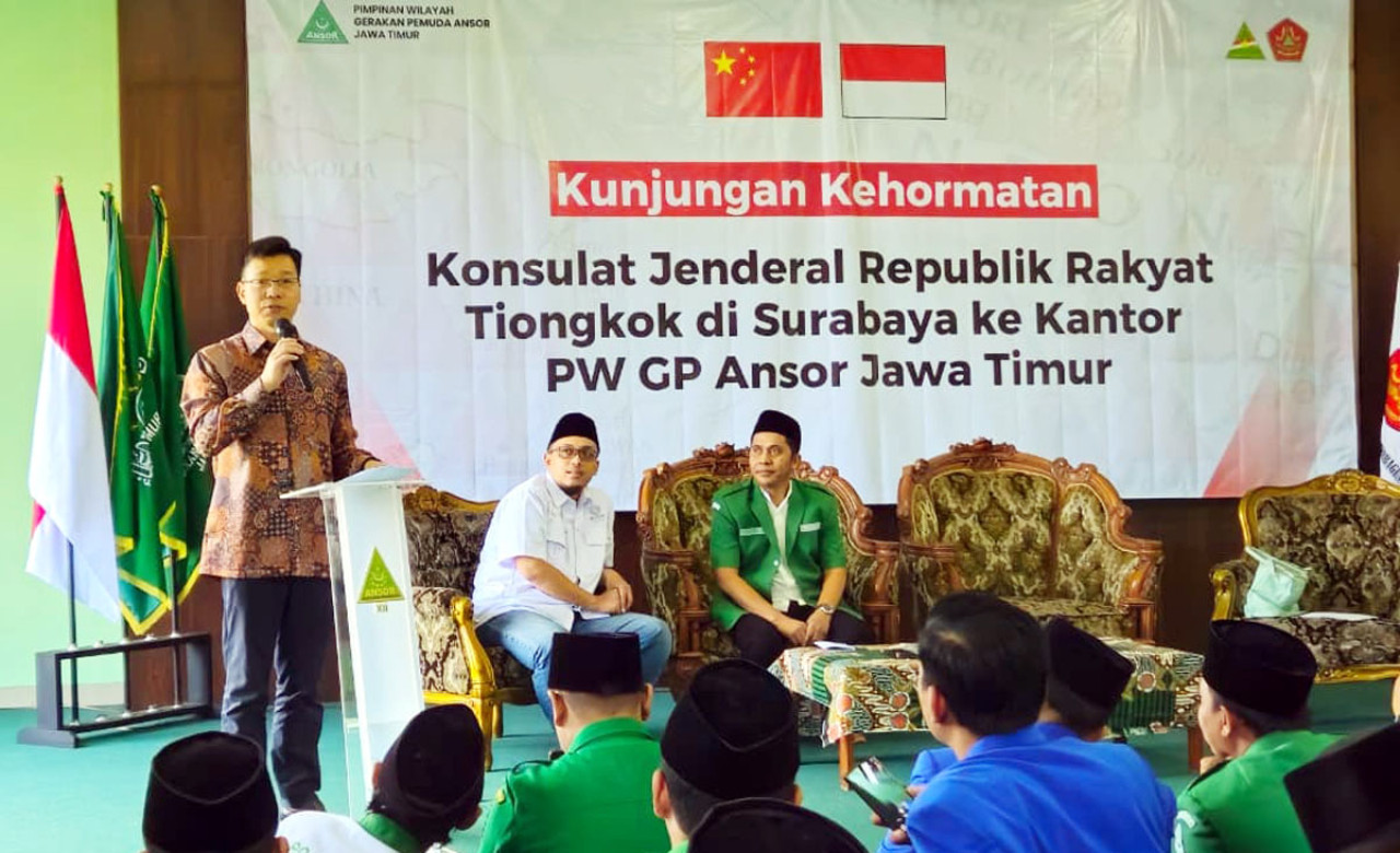 Perkuat SDM dan Industri Halal, GP Ansor Gandeng Mitra Tiongkok