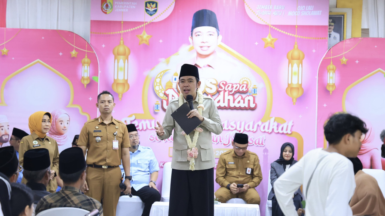 Gus Fawait ajak warga gerak bersama berantas narkoba. (Foto: Diskominfo Jember/jatimnow.com)